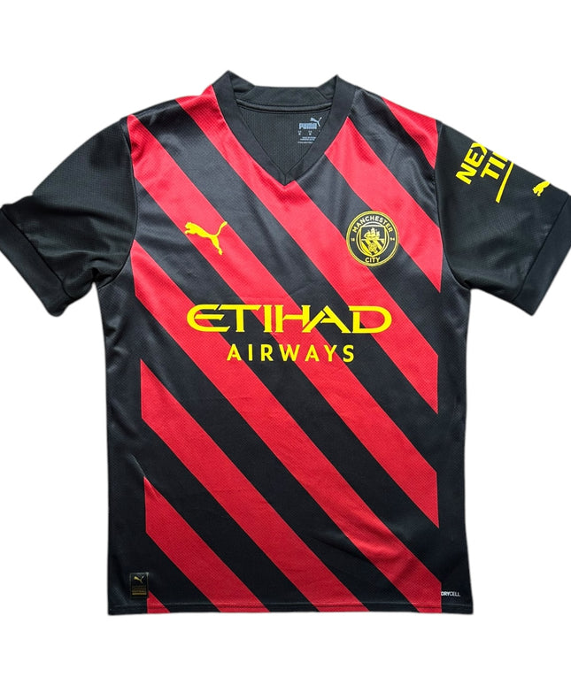 Manchester City Football Shirt 2022/2023 Away De Bruyne 17 (M)