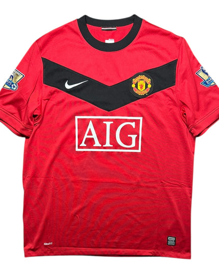 Manchester United Football Shirt 2009/2010 Home Hargreaves 4 (L)