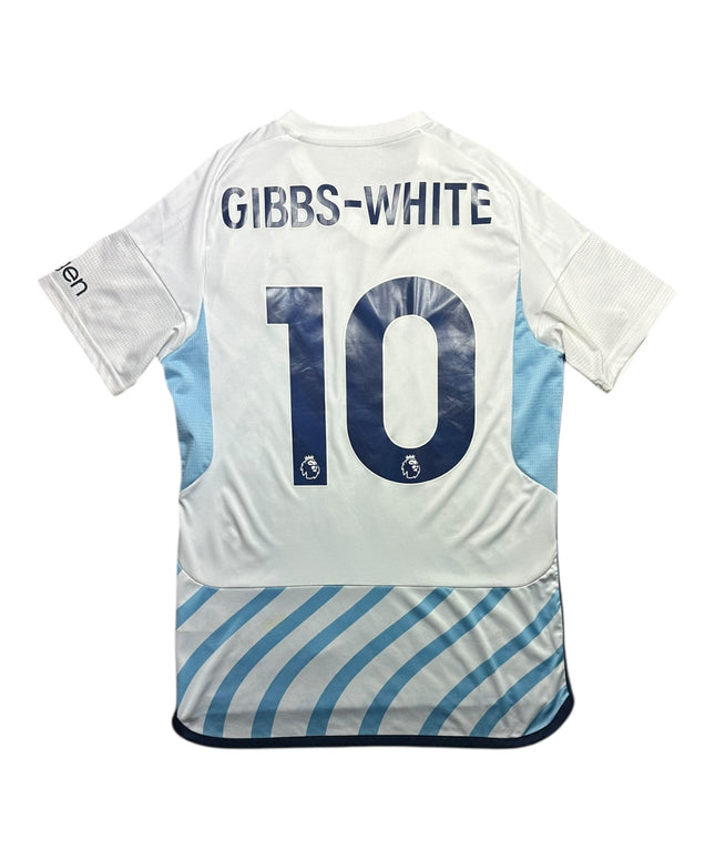 Nottingham Forest Football Shirt Away 2023/2024 Gibbs White 10 (M)