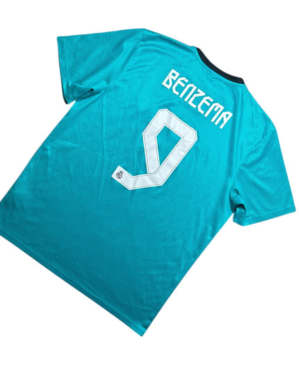 Real Madrid Football Shirt 2021/2022 Third Benzema 9 (XL)