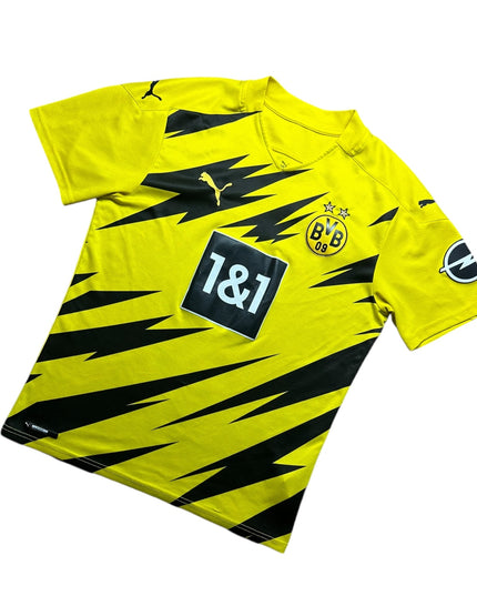 Borussia Dortmund Football Shirt 2020/2021 Home Brandt 19 (M)