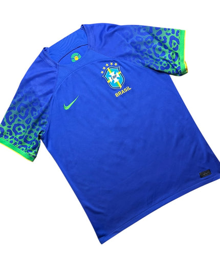 Brazil Football Shirt Away 2022/2023 Casemiro 5 (L)