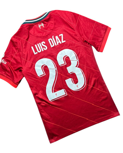Liverpool Football Shirt 2021/2022 Home Luis Diaz 23 (S)