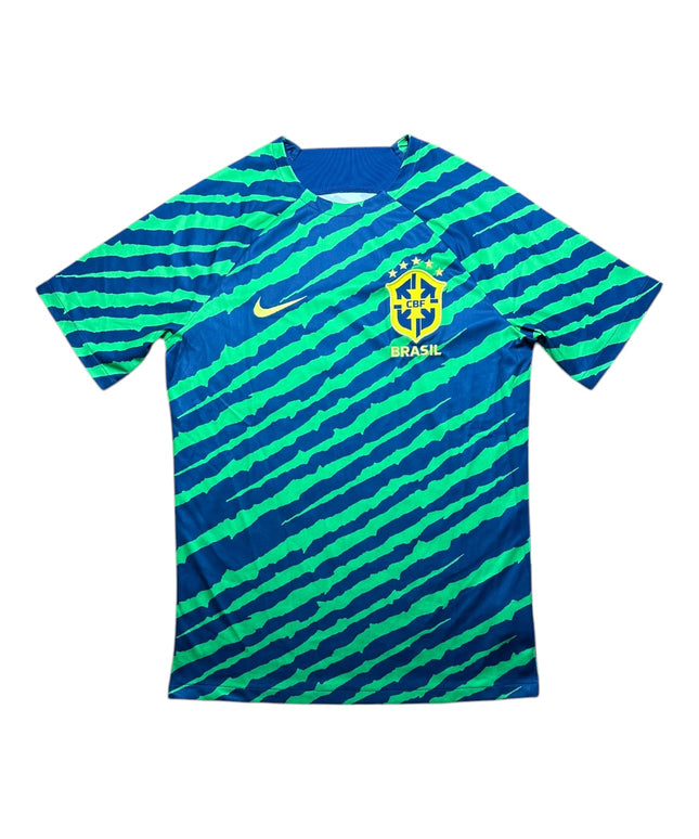 Brazil Football Shirt 2022 Pre Match Shirt (M)