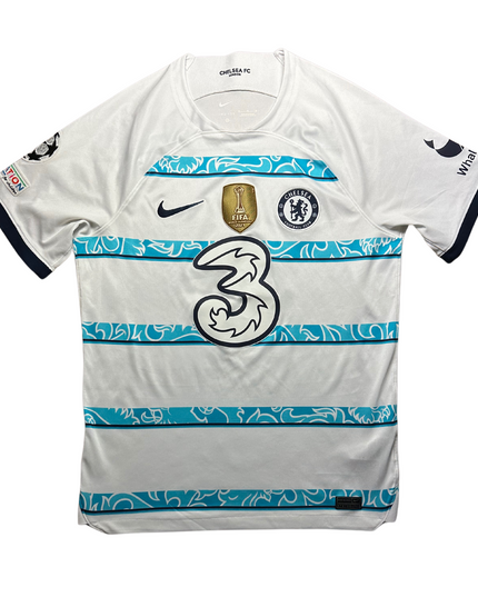 Chelsea 2022/2023 Away UCL Football Shirt Sterling (17)