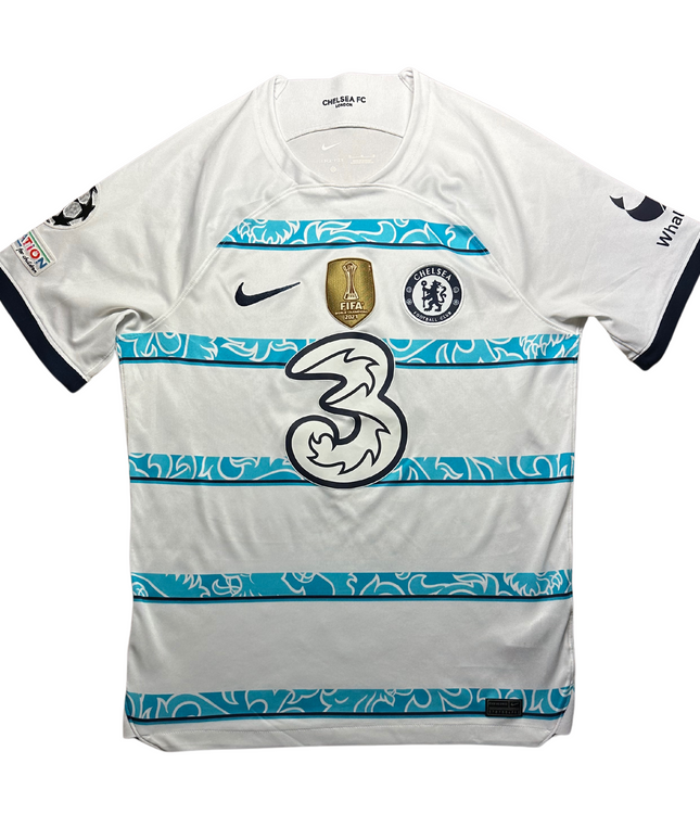 Chelsea 2022/2023 Away UCL Football Shirt Sterling (17)