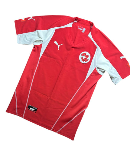 Switzerland Football Shirt 2004/2005 Home (M)