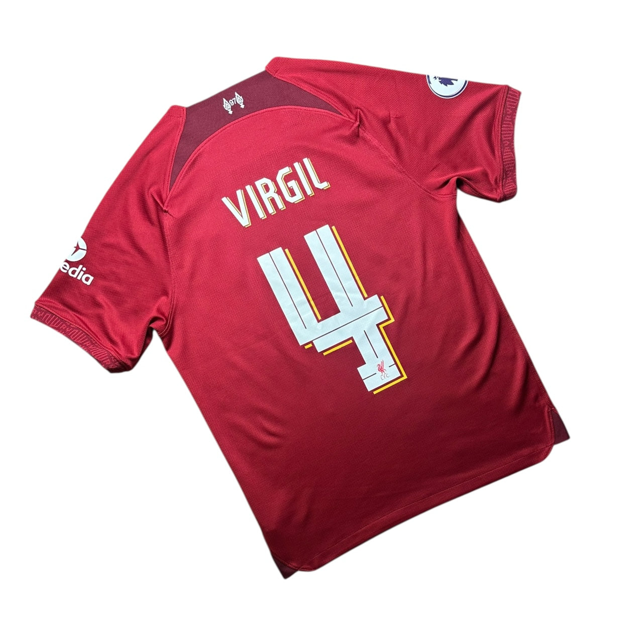 Liverpool Football Shirt 2022/2023 Home Virgil 4 (M)