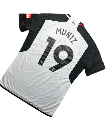 Fulham Football Shirt Home 2023/2024 Muniz 19 (L)