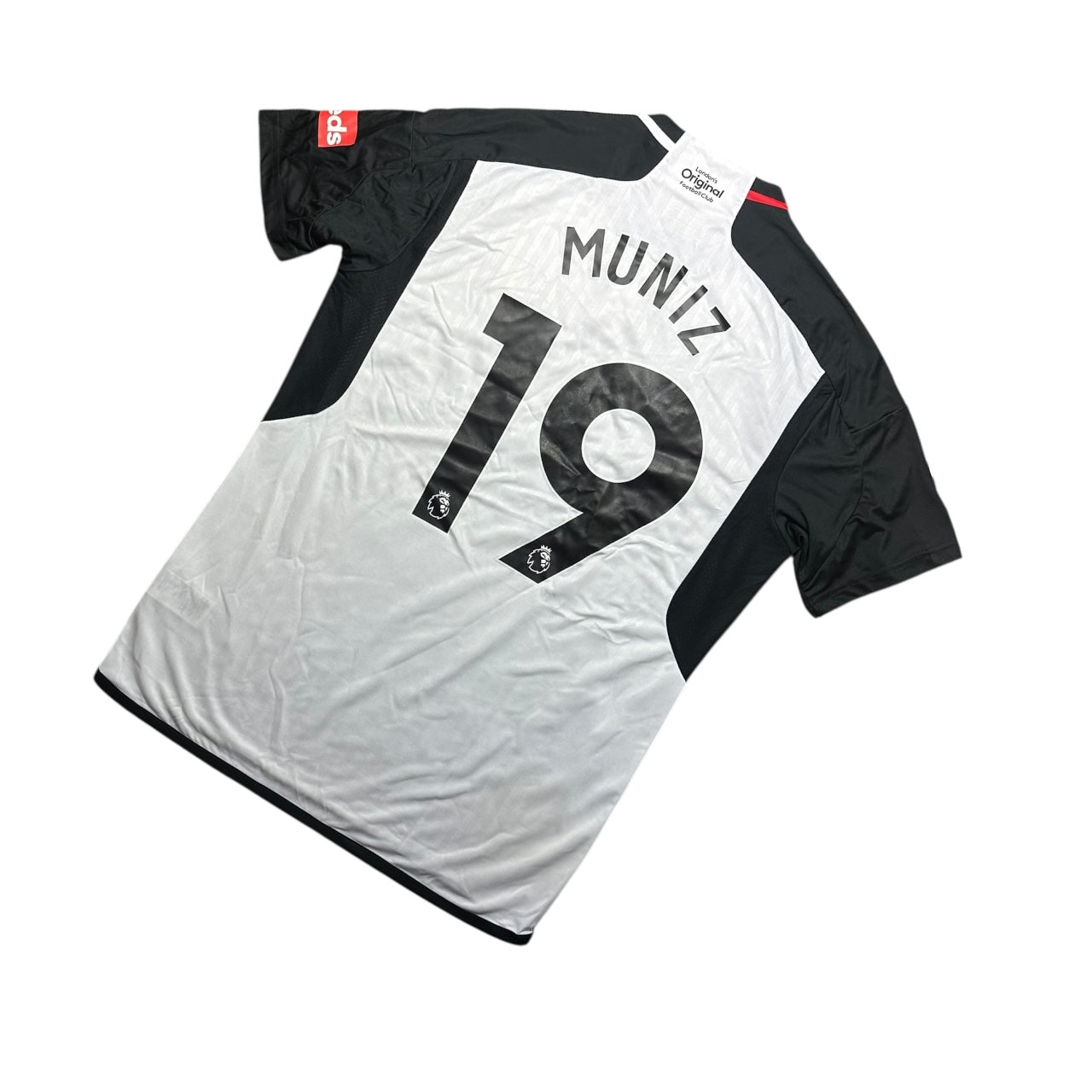 Fulham Football Shirt Home 2023/2024 Muniz 19 (L)