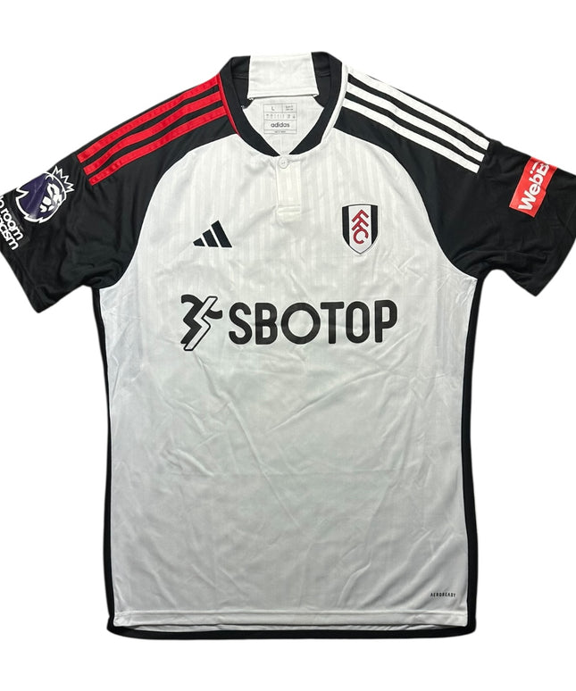 Fulham Football Shirt Home 2023/2024 Muniz 19 (L)