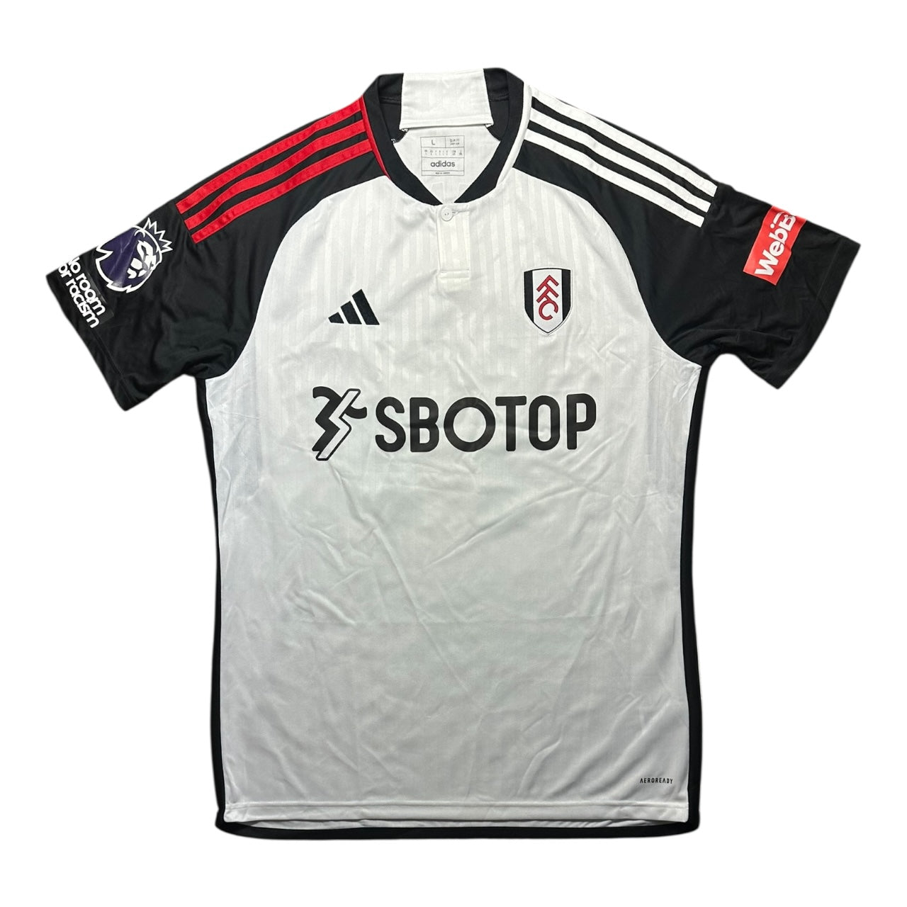 Fulham Football Shirt Home 2023/2024 Muniz 19 (L)