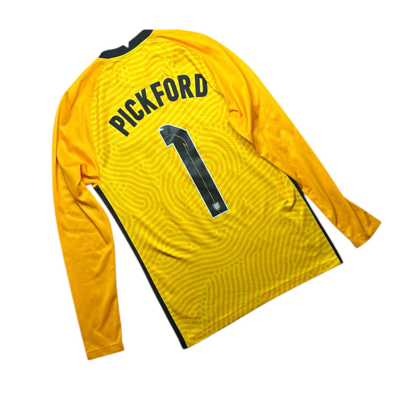 England Football Shirt 2020 Goalkeeping Shirt Pickford 1 (S)