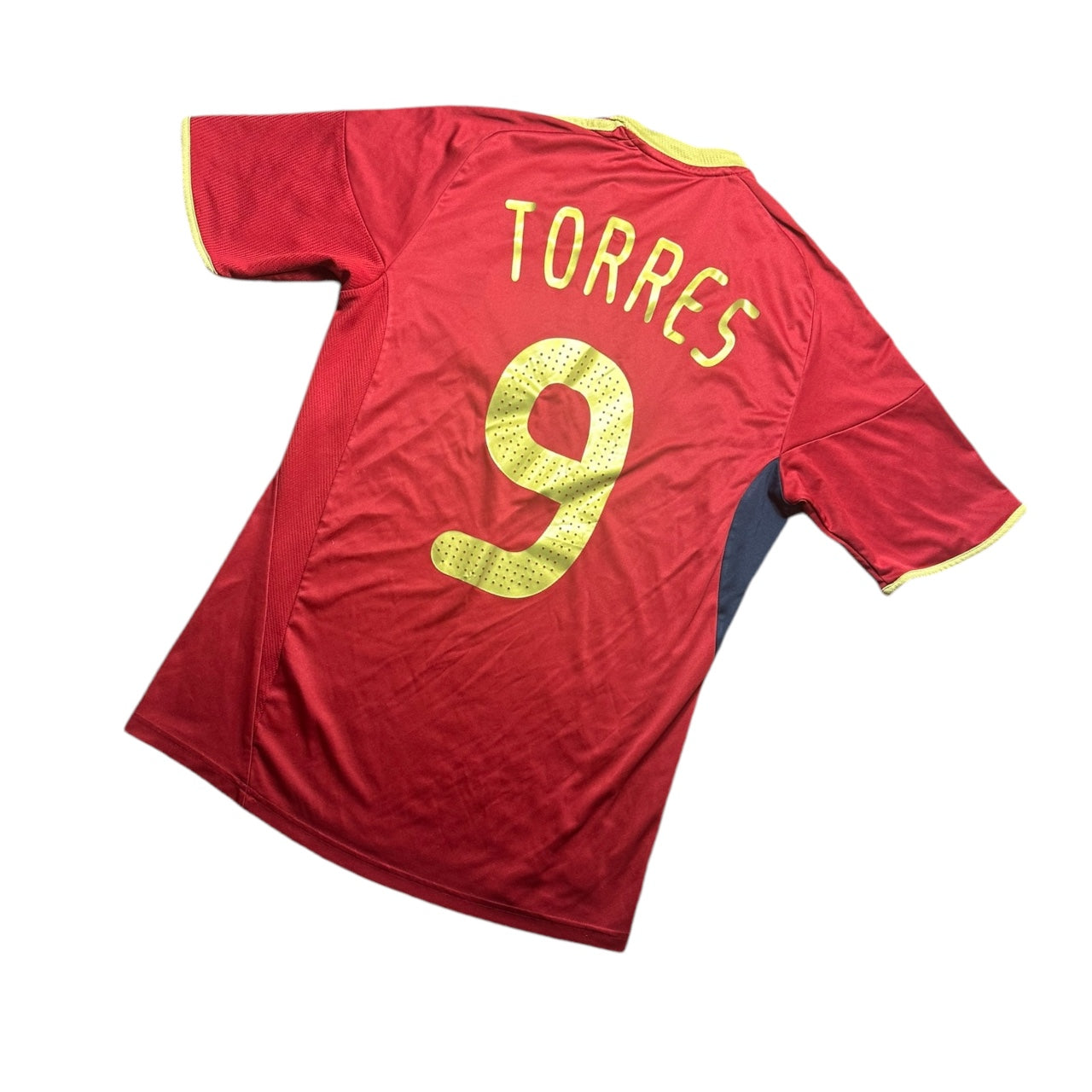 Spain Football Shirt 2009 Confederations Cup Home Torres 9 (S)