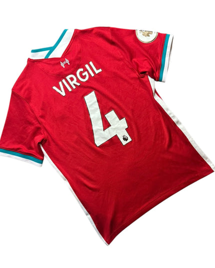 Liverpool Football Shirt 2020/2021 Home Virgil 4 (M)
