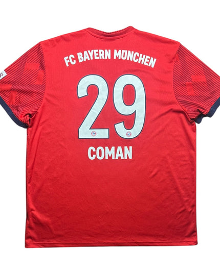 Bayern Munich Football Shirt Home 2018/2019 Coman 29 (XXL)