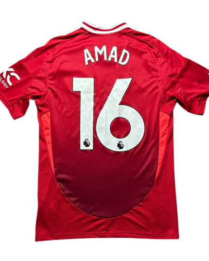 Manchester United Football Shirt Home 2024/2025 Amad 16 (M)