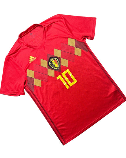 Belgium 2018/2019 Home Football Shirt E.Hazard 10 (M)