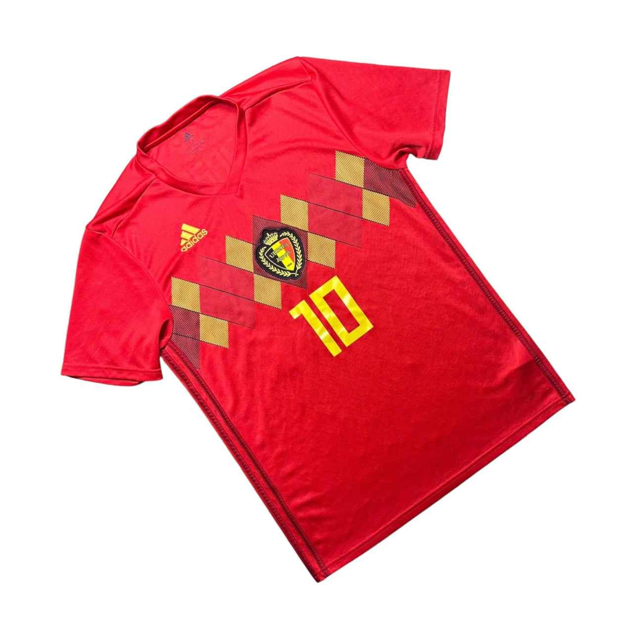 Belgium 2018/2019 Home Football Shirt E.Hazard 10 (M)