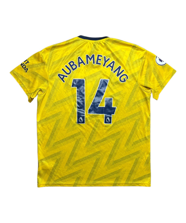 Arsenal Football Shirt 2019/2020 Away Aubameyang 14 (XL)