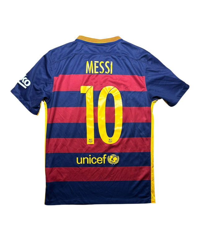 Barcelona Football Shirt 2015/2016 Home Messi 10 (M)