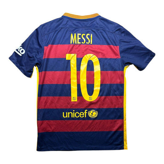 Barcelona Football Shirt 2015/2016 Home Messi 10 (M)