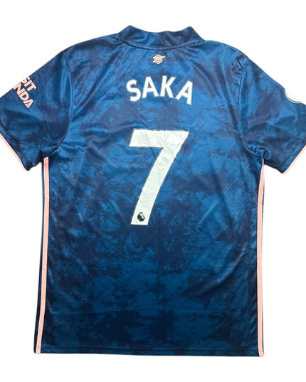 Arsenal Football Shirt 2020/2021 Third Saka 7 (L)
