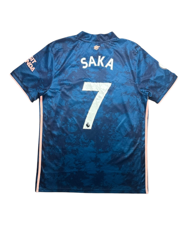 Arsenal Football Shirt 2020/2021 Third Saka 7 (L)