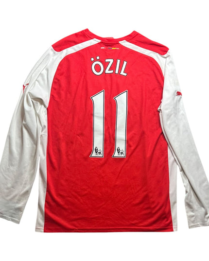 Arsenal Football Shirt Home 2014/2015 Ozil 11 L/S (L)