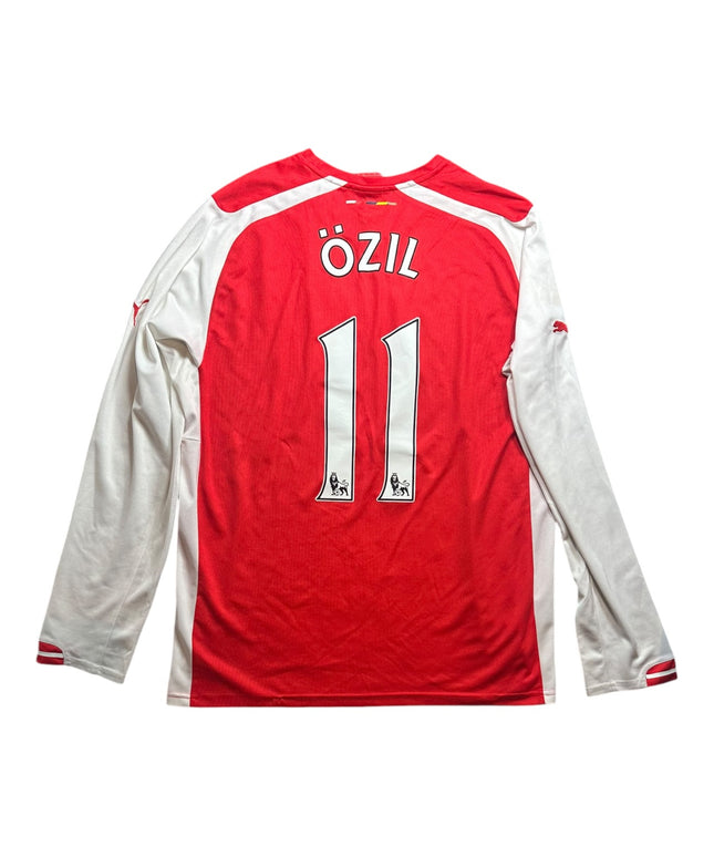 Arsenal Football Shirt Home 2014/2015 Ozil 11 L/S (L)
