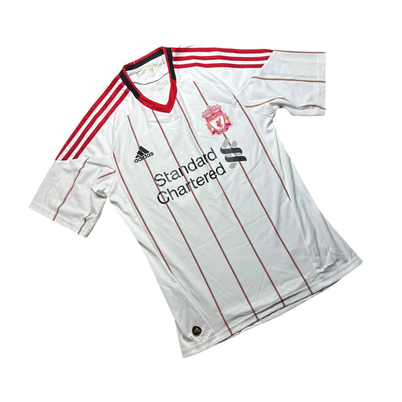 Liverpool Football Shirt 2010/2011 Away Cole 10 (S)