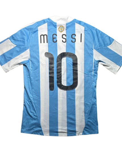 Argentina 2010/2011 Home Football Shirt Messi (10)