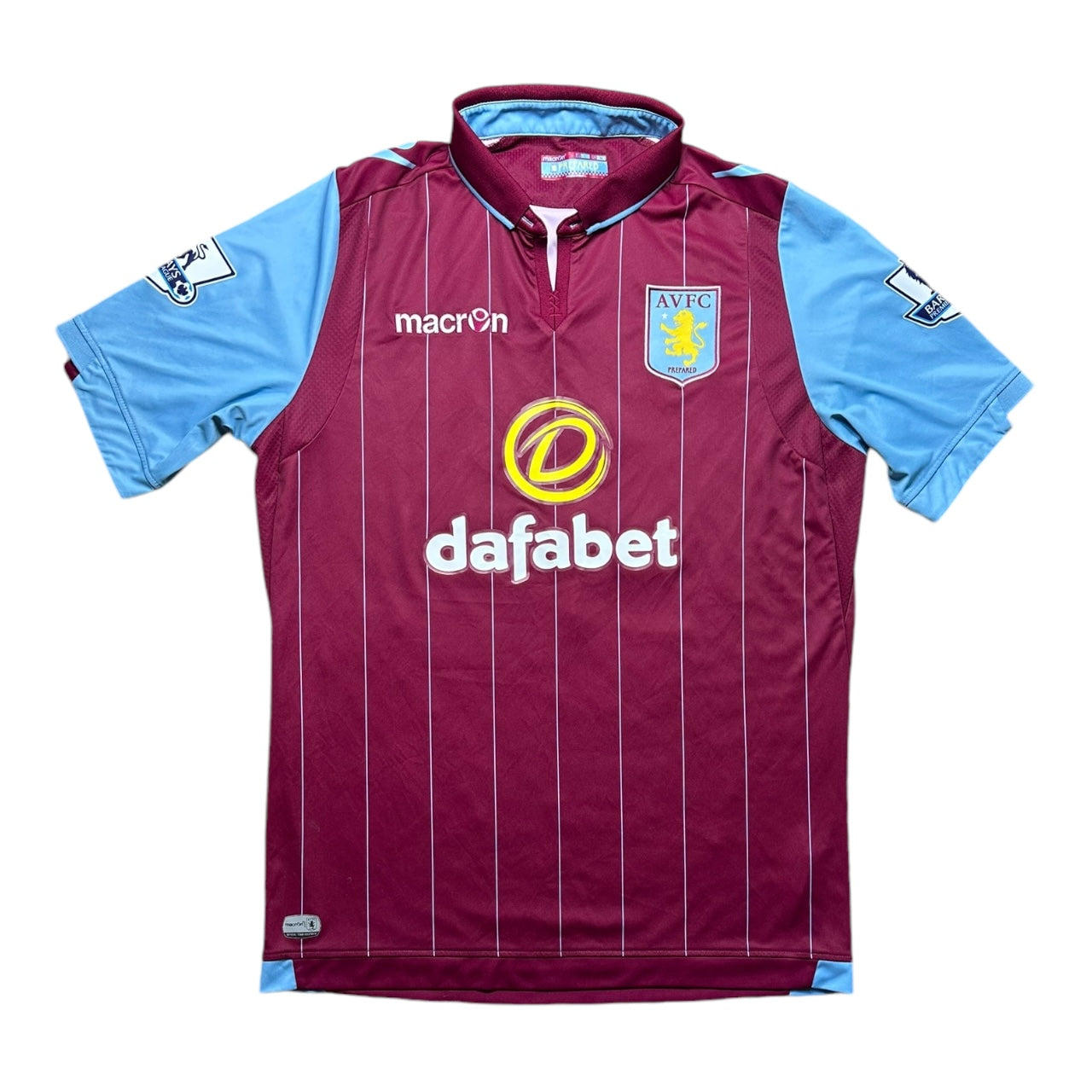 Aston Villa Football Shirt 2014/2015 Delph 16 (M)