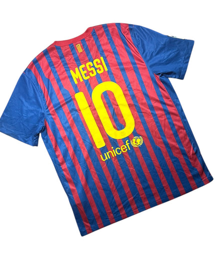 Barcelona Football Shirt 2011/2012 Home Messi 10 (XL)