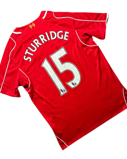 Liverpool Football Shirt Home 2014/2015 Sturridge 15 (M)