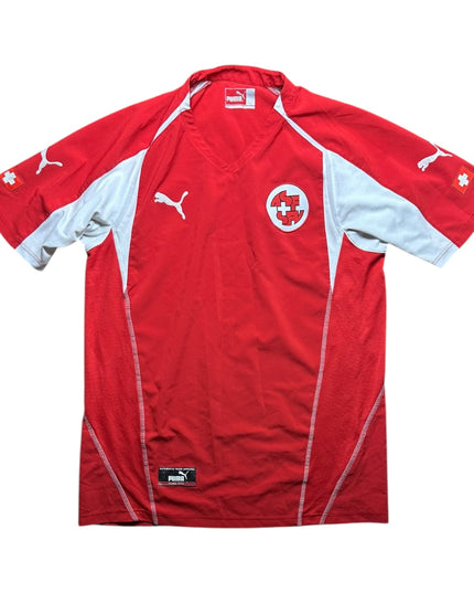 Switzerland Football Shirt 2004/2005 Home (L)