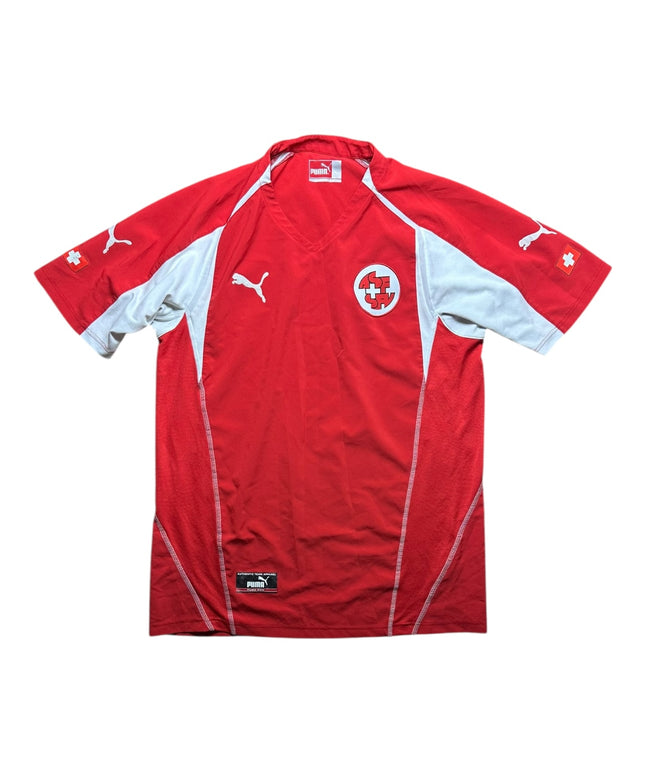 Switzerland Football Shirt 2004/2005 Home (L)