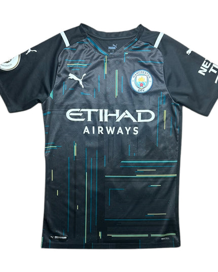 Manchester City Football Shirt 2021/2022 Goalkeeping Shirt Ederson M. 31 (S)