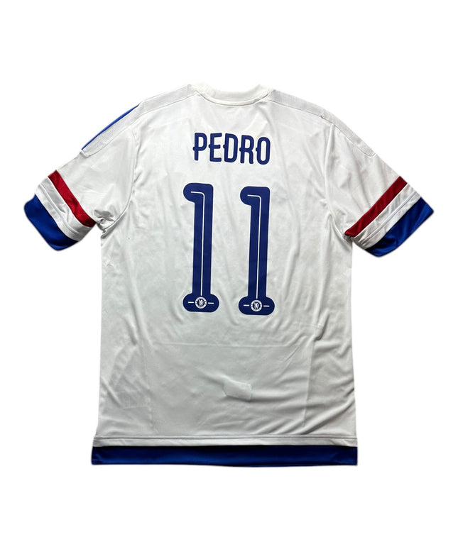 Chelsea Football Shirt Away 2015/2016 Pedro 11 (M)