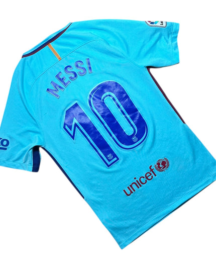Barcelona Football Shirt 2017/2018 Away Messi 10 (S)