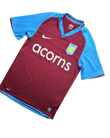 Aston Villa Football Shirt 2008/2009 Home (S)