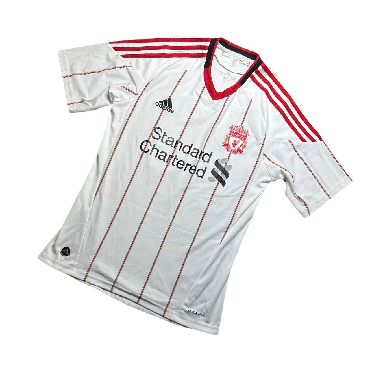 Liverpool Football Shirt 2010/2011 Away Cole 10 (S)