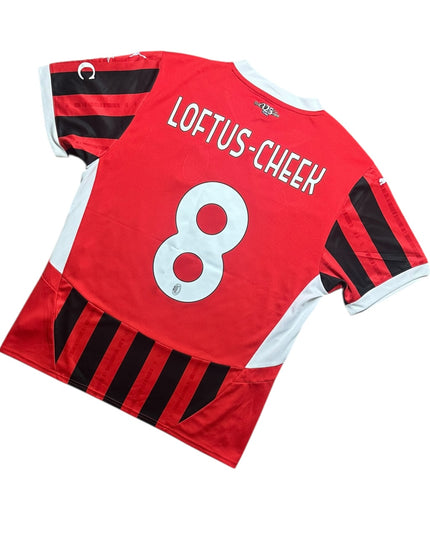 AC Milan Football Shirt 2024/2025 Home Loftus Cheek 8 (L)
