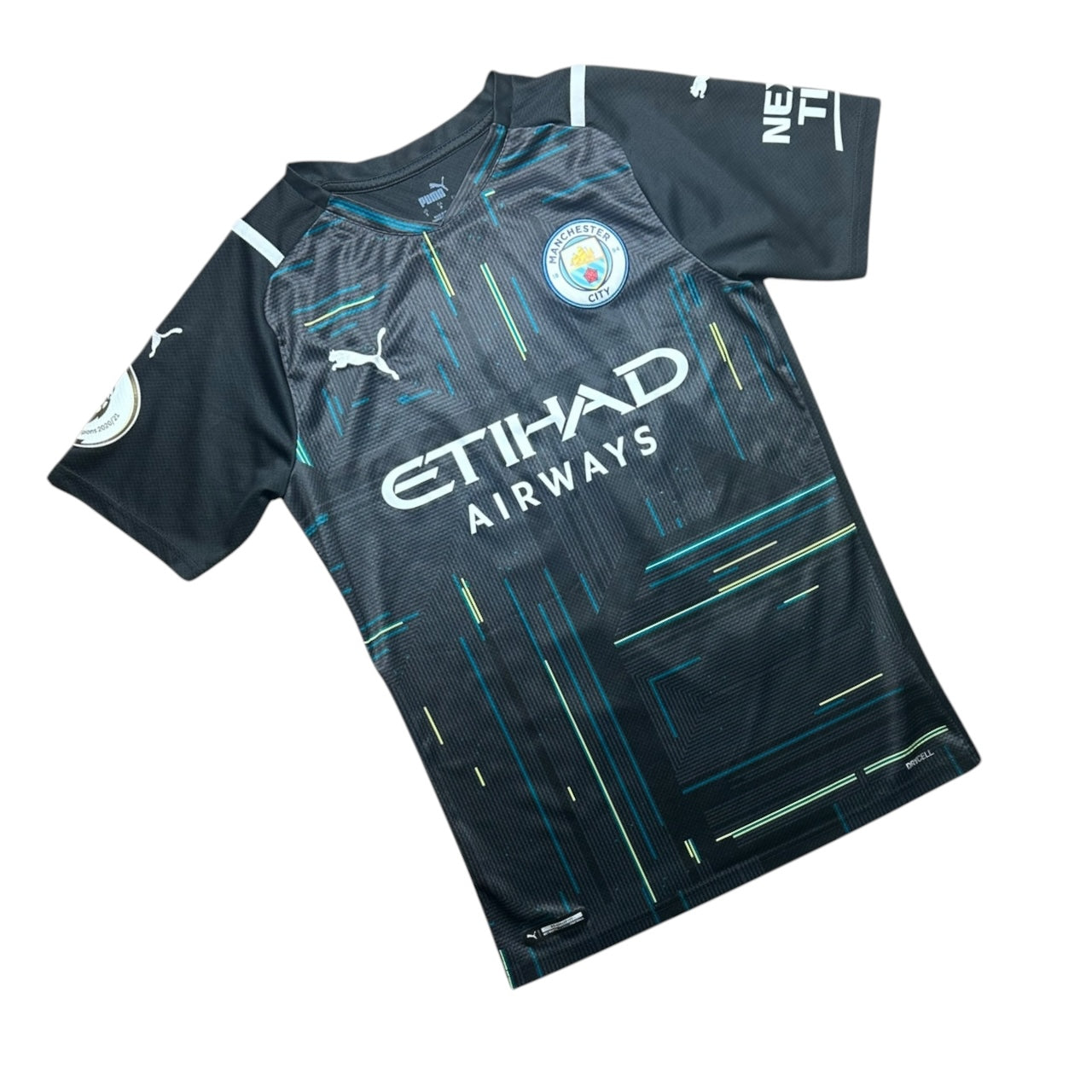 Manchester City Football Shirt 2021/2022 Goalkeeping Shirt Ederson M. 31 (S)