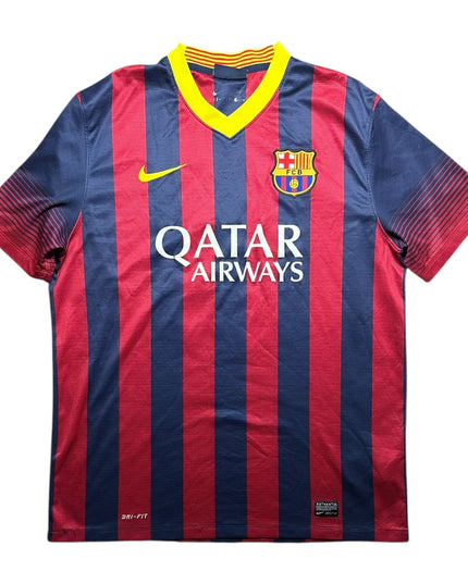 Barcelona Football Shirt 2013/2014 Home Pique 3 (L)