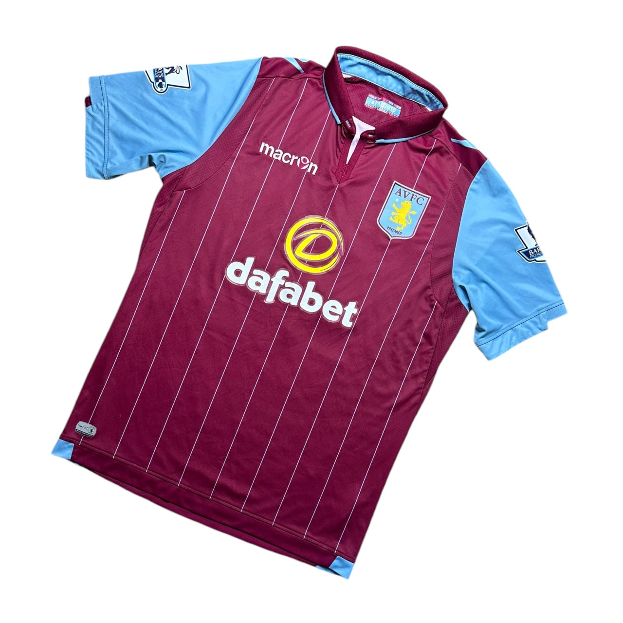 Aston Villa Football Shirt 2014/2015 Delph 16 (M)