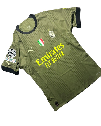 AC Milan Football Shirt Third 2022/2023 R.Leao 17 Ultraweave (XL)