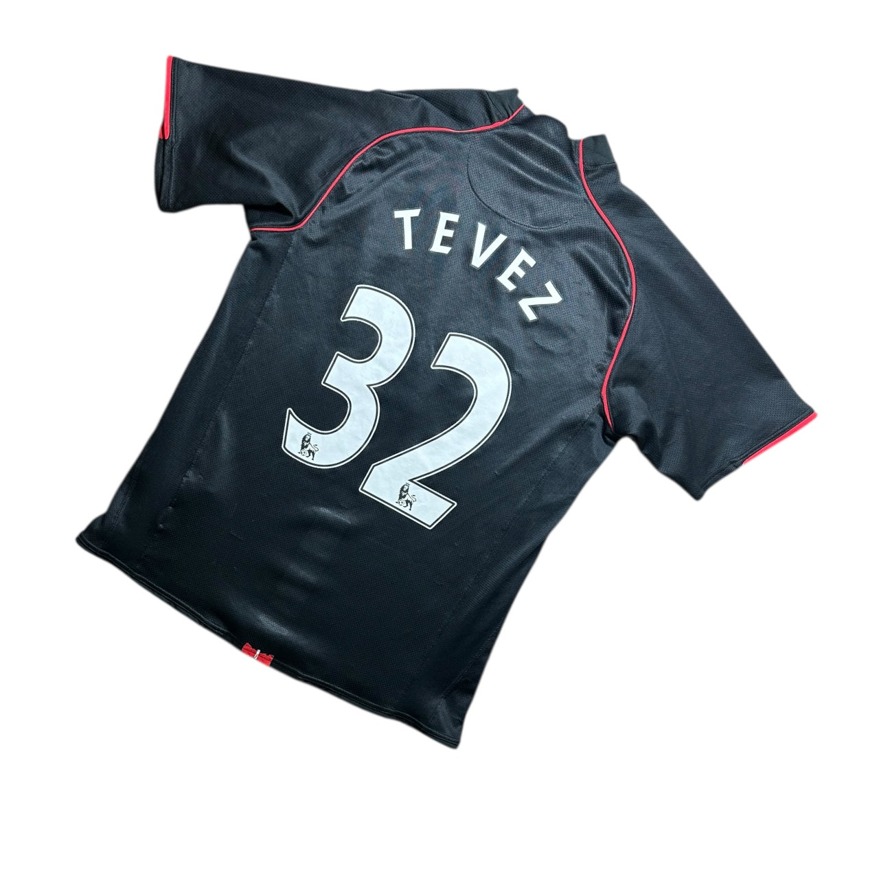 Manchester United Football Shirt 2007/2008 Away Tevez 32 (M)