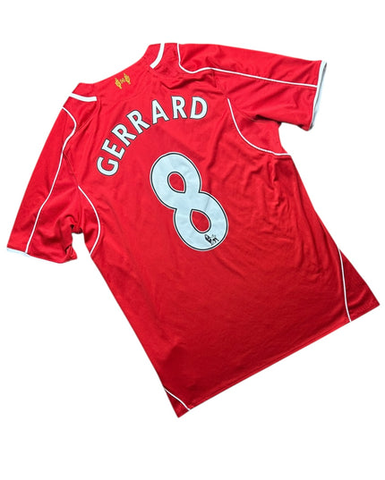 Liverpool Football Shirt Home 2014/2015 Gerrard 8 (M)