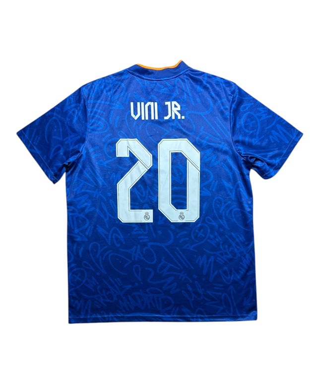 Real Madrid Football Shirt 2021/2022 Away Vini JR 20 (XL)